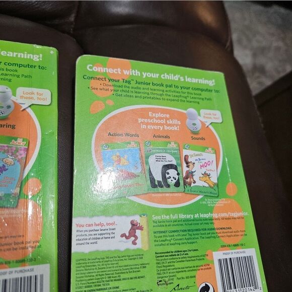 Lot of 3 Leap Frog Tag Junior books - Picture 7 of 7